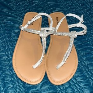 Torrid Size 10 Rhinestone Sandals